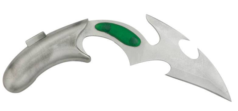 Alien Warrior Fantasy Battle Axe w/ Dagger & Plaque New