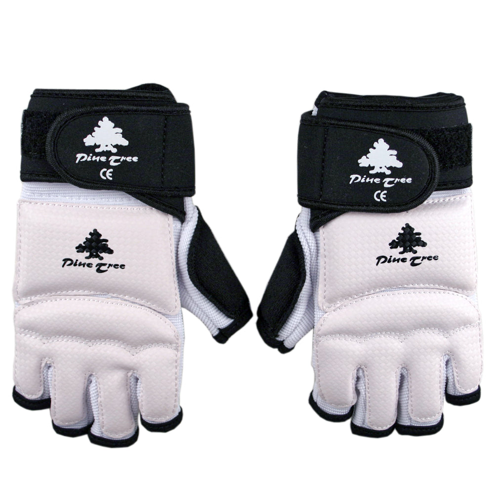 Ping Tree Samgmoosa White Vinyl Forearm, Gloves, Shin and Foot Guard