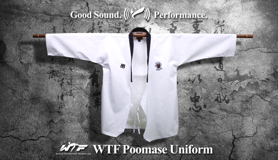 Mooto POOM MALE TAEBEK DAN (BLACK BELT) UNIFORM - SparringGearSet.com - 2