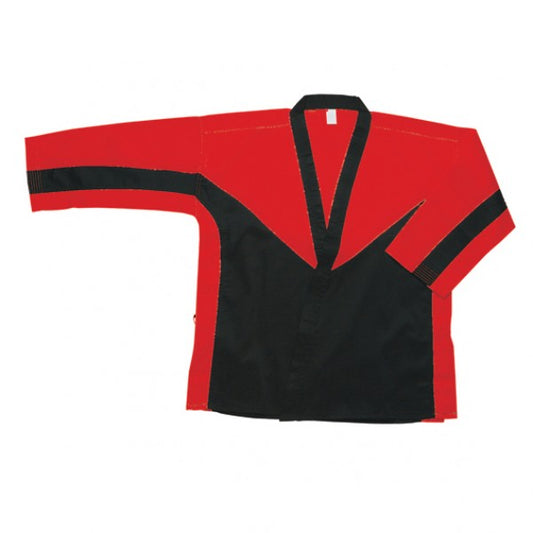 Open Uniform Jacket - Black / Red