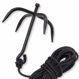 Gungfu Ninja Grappling Hook Rope - Color: Black