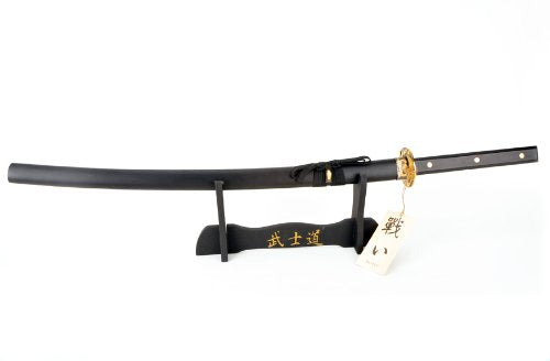 Japanese Samurai Swords with Golden Dragon Theme
