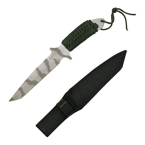 M-Tech Survival Knife Full Tang Camouflaged