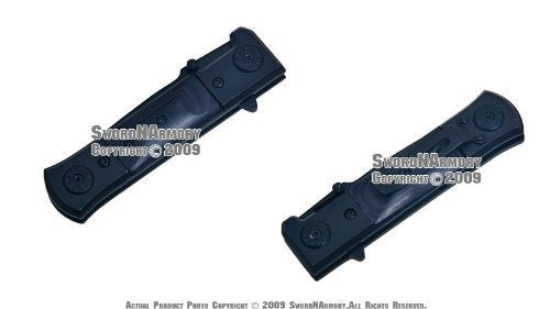 Spring Assist Open Wood Handle Folder Knife Black