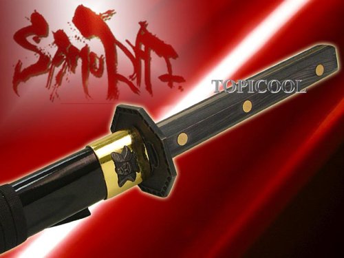 Black Japanese Full Tang Practical Sumurai Katana Sword