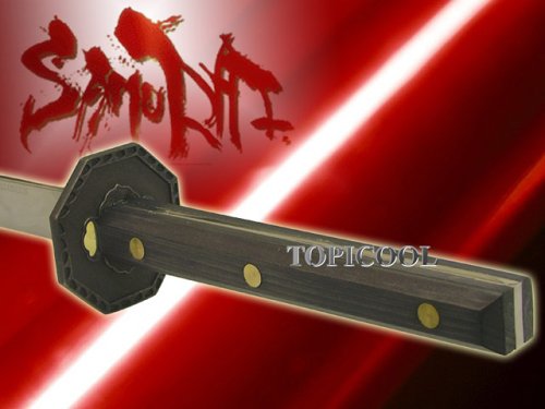 Black Japanese Full Tang Practical Sumurai Katana Sword