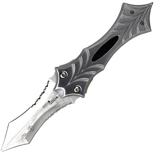 Probe Folder Fantasy Folding Knife Silver