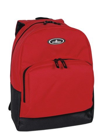 Everest 1045A Classic Backpack w/Front Organizer (Price/Each) - Brown/Black