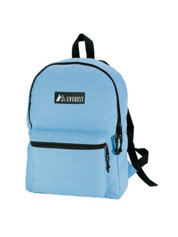 Everest 1045K Economic Polyester Backpack - White