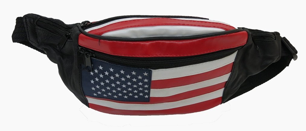 Genuine Leather Fanny Pack, Waist Bag or Belt Bag Great for Travel or Everyday use