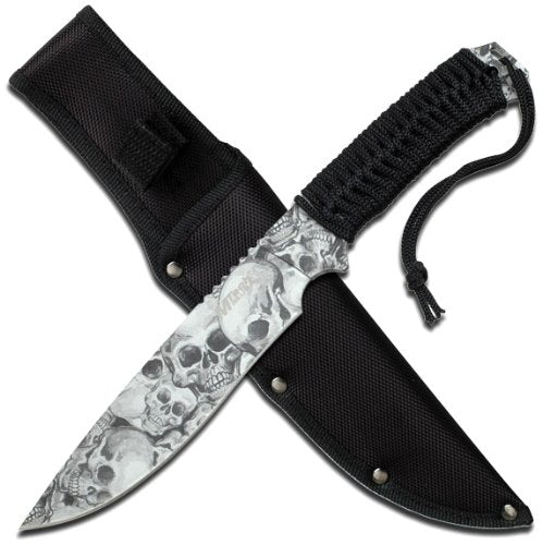 MTECH USA MT-611GY Fixed Blade Knife 12-Inch Overall