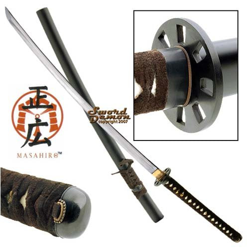 Hand Forged Katana HCS 1065 Sword Dharma Tsuba