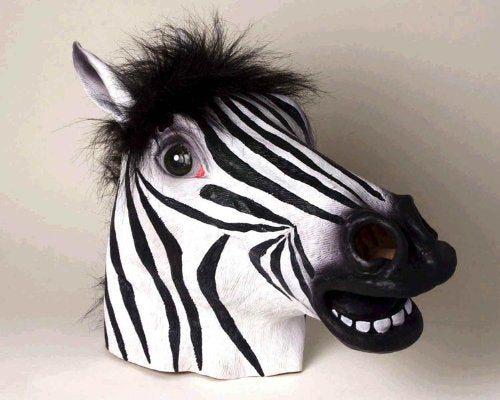 Ace Martial Arts Supply Halloween Mask- Horse, Unicorn, Zebra