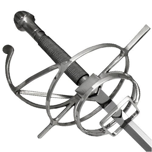 Spiral Rapier Sword of the Third Musketeer Model 3 of 3 Wire Handle