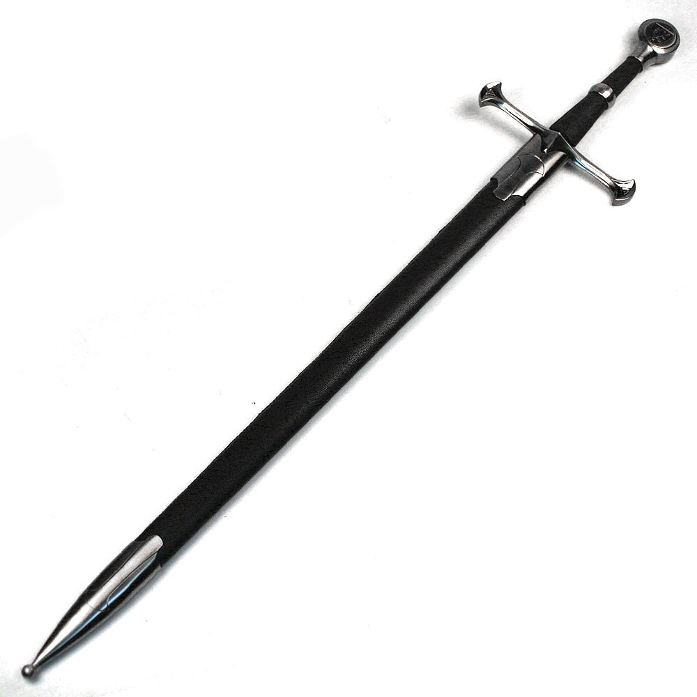 Medieval Knight Arming Sword with Scabbard (Lion)