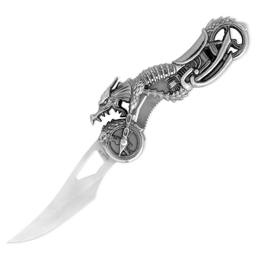Fantasy Dragon Cycle Folding Knife