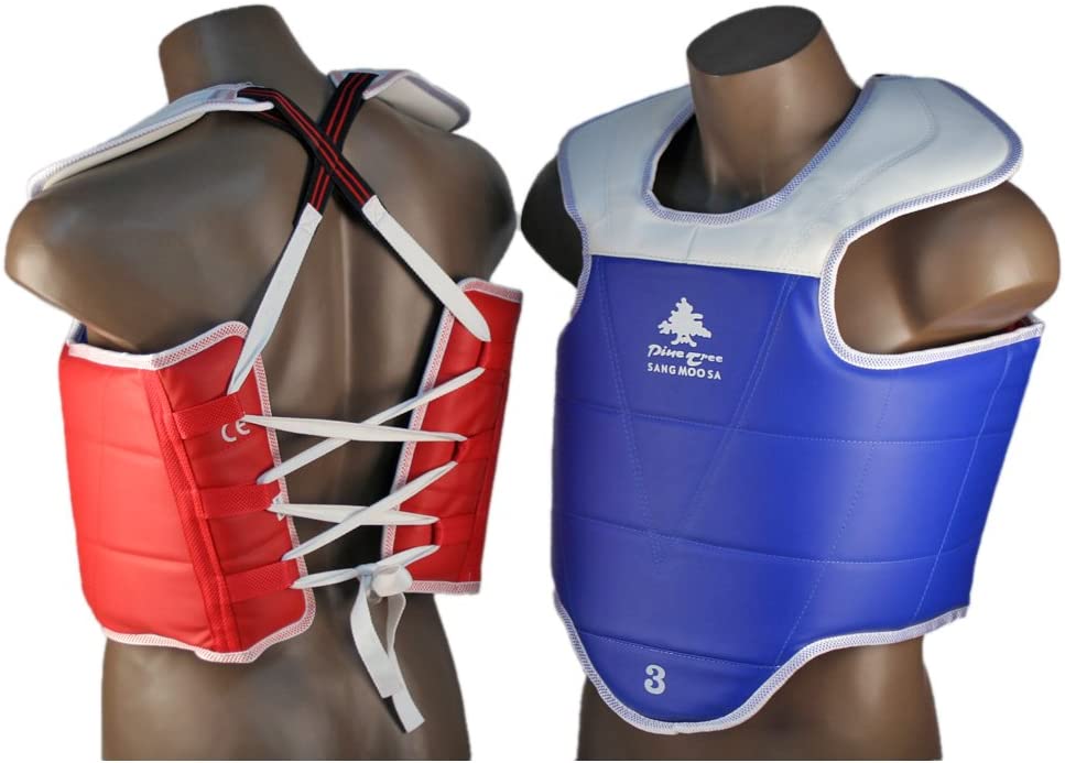 Taekwondo WT Style Deluxe Chest Protector with Shoulder