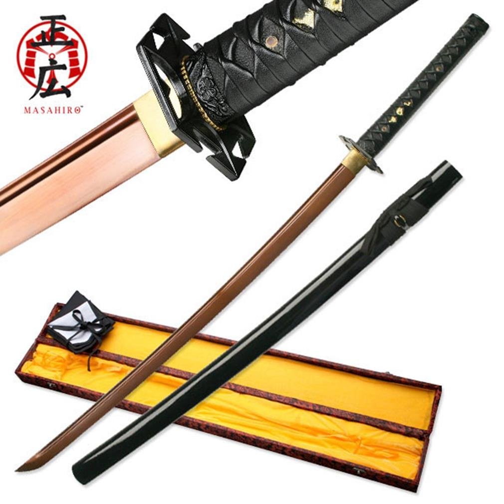 Masahiro - Red Anodized Carbon Steel Katana Sword