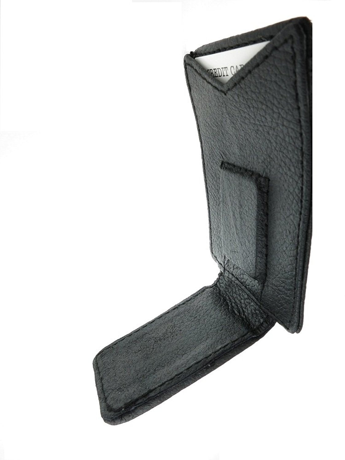 Marshal Deluxe Leather Money Clip Wallet Credit Card ID Holder