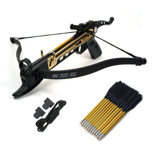 Cobra System Self Cocking Tactical Crossbow, 80-Pound with 39 arrows, 2 Strings