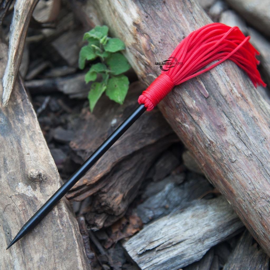 Ninja Throwing Spike Set with Sheath 5.5-Inch Overall