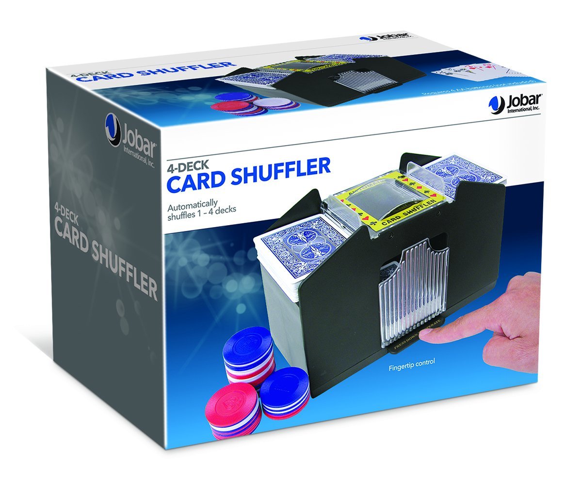 Deluxe 4 Deck Card Shuffler by Brybelly