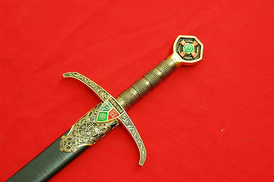 40" Medieval Steel Robin Hood Knight Arming Sword &Scab