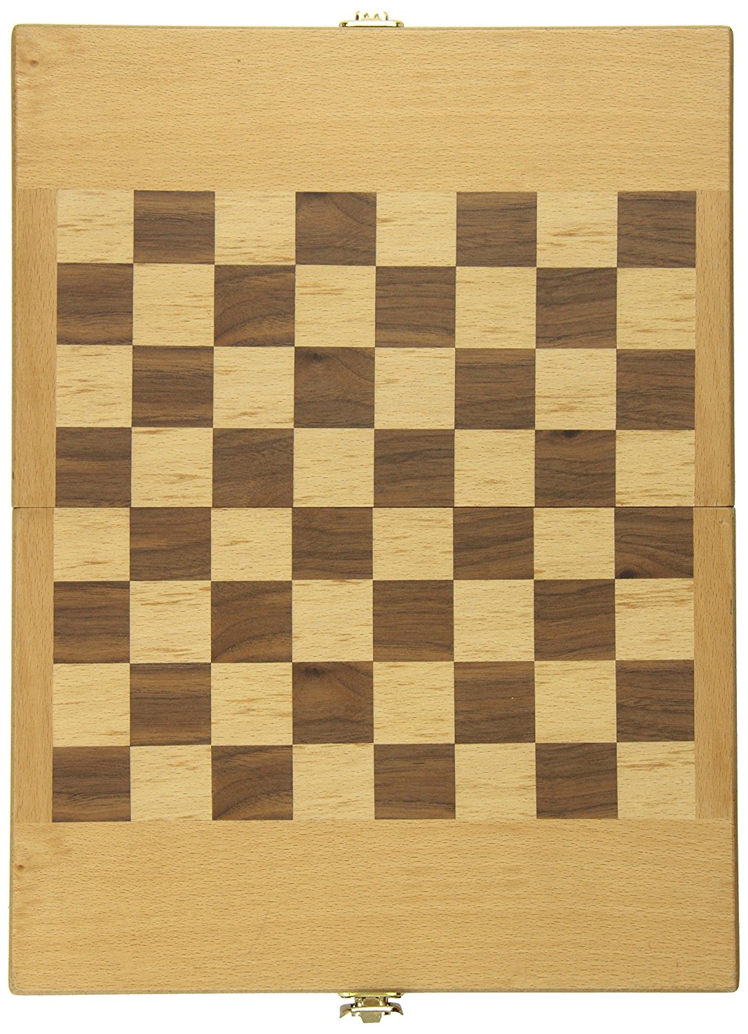 Recreational Chess & Shut The Box Strategy Game Set, White/Brown