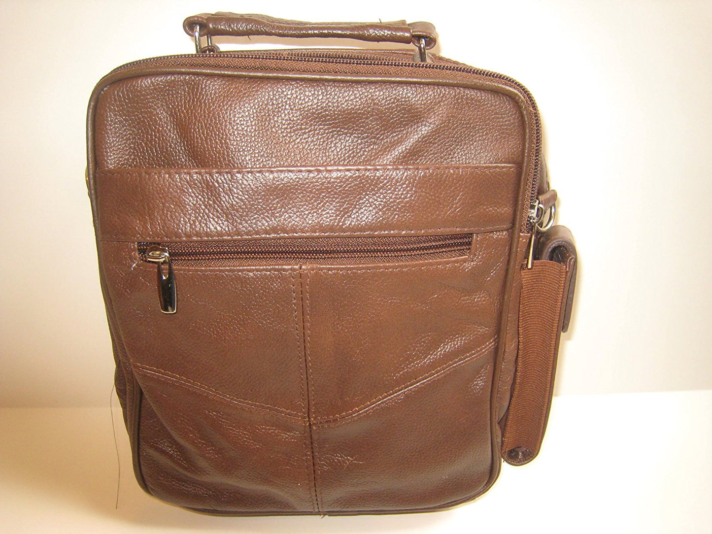 Shoulder Bag Leather--Brown--3751BR