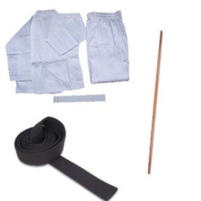 Complete Karate Set w/ Staff - SparringGearSet.com