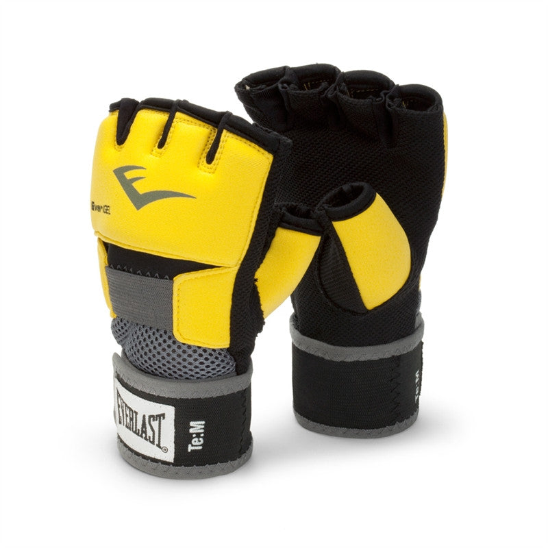 EVERLAST EVERGEL GLOVE WRAPS L-YELLOW-boxing training mma handwraps - SparringGearSet.com
