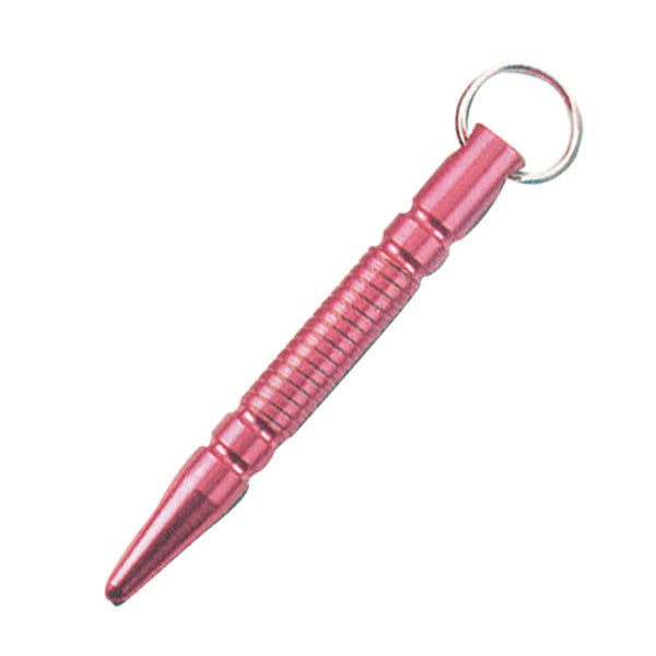 Kubotan Keychain Rounded - Red - SparringGearSet.com