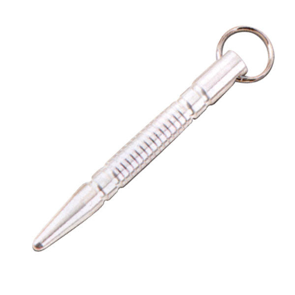 Kubotan Keychain Rounded - Silver - SparringGearSet.com