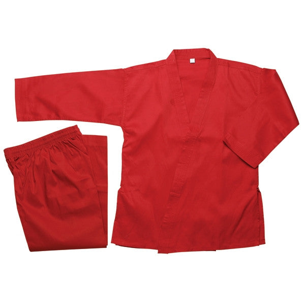 Masterline Student Karate Uniform, Red - SparringGearSet.com - 1