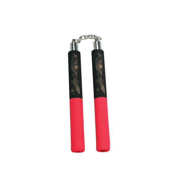 Nunchaku Foam BK/RD, Ball Bearing - SparringGearSet.com