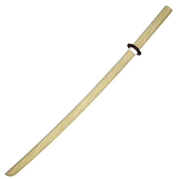 40" White Oak Wooden Bokken Daito - SparringGearSet.com