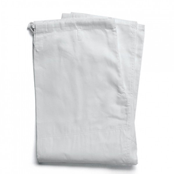 White KARATE PANTS 10oz Poly/Cotton