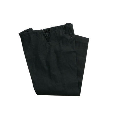 12 oz HEAVY WEIGHT KARATE PANTS BLACK - SparringGearSet.com