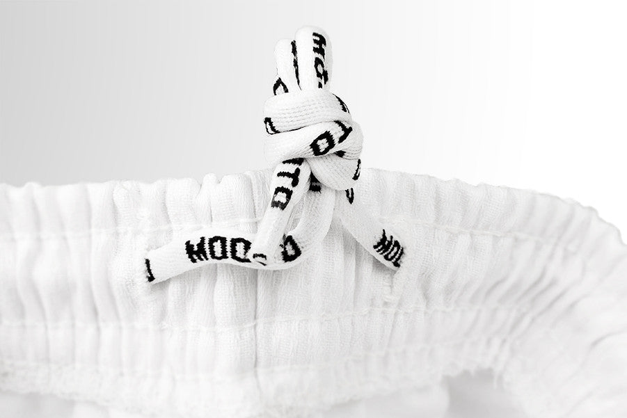 MOOTO SEASON 4 WHITE V NECK TAEKWONDO UNIFORM - SparringGearSet.com - 5