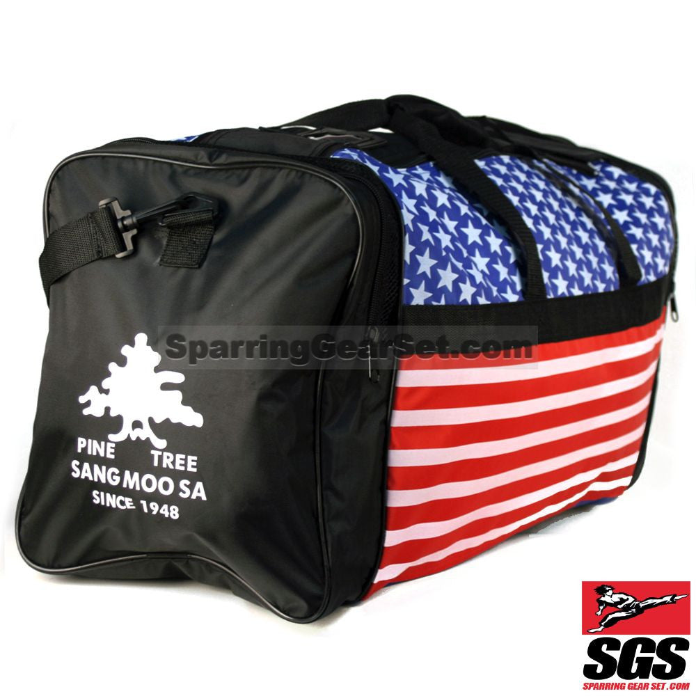 Pine Tree Sangmoosa Stars & Stripes Big Sports Bag - SparringGearSet.com - 1