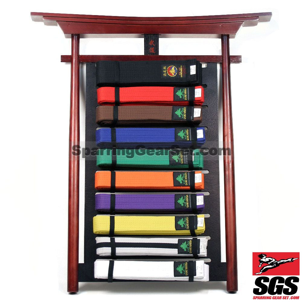BUDO WALL MOUNTABLE BELT DISPLAY