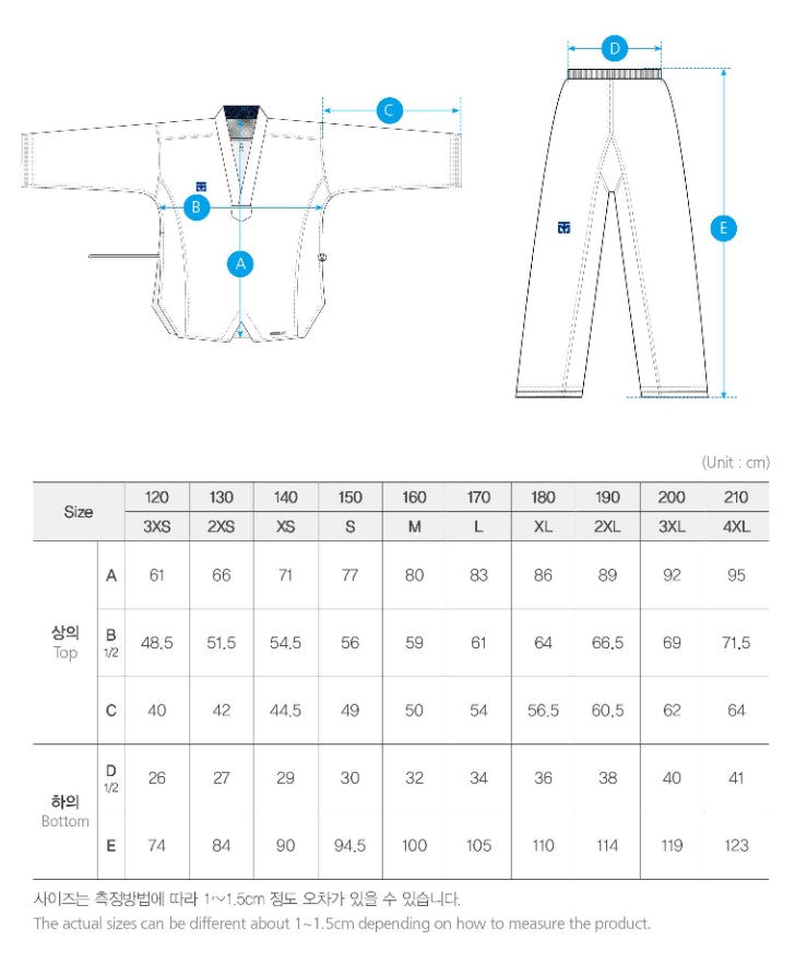 Mooto S6 EXTERA WHITE V NECK TAEKWONDO UNIFORM