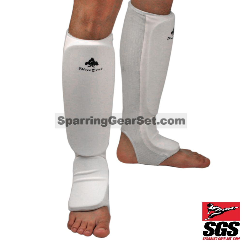 Pine Tree Sangmoosa Cloth Shin and Instep Pad - SparringGearSet.com - 1