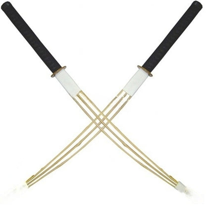 Set of 2 Full Force Bokken Shinai Hybrid Katana Kendo Practice Stick
