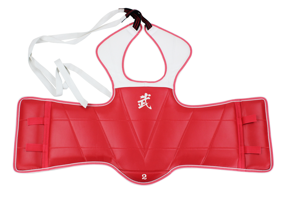 Taekwondo Vinyl Sparring Gear Set w/ Shin Instep Guards