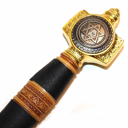 The King Solomon Sword With Display Plaque