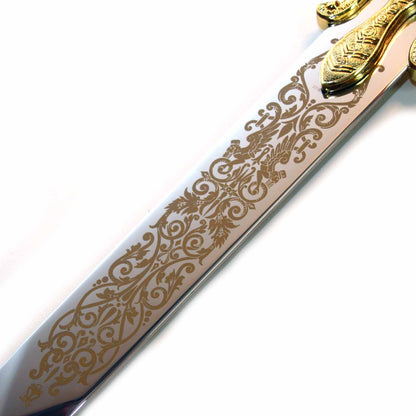 The King Solomon Sword With Display Plaque