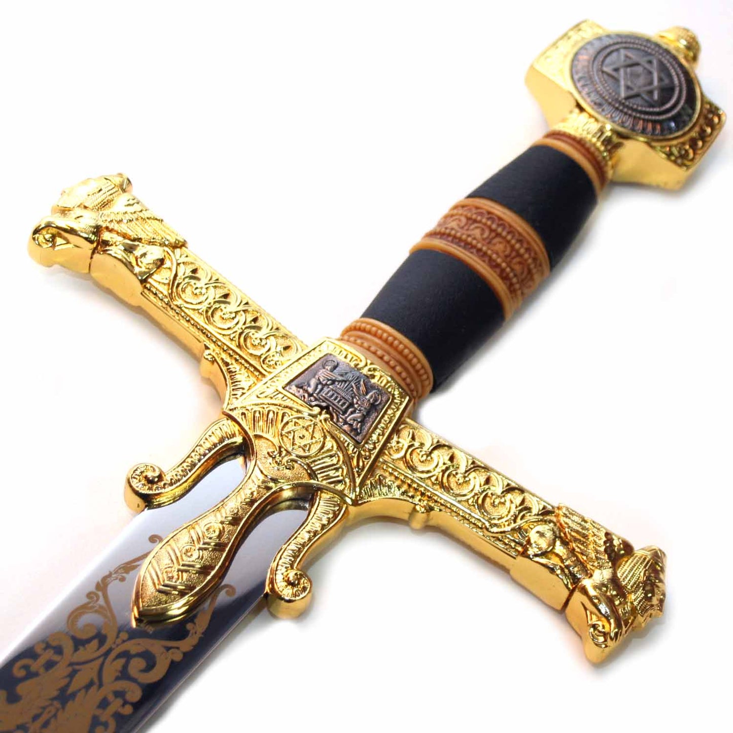 The King Solomon Sword With Display Plaque