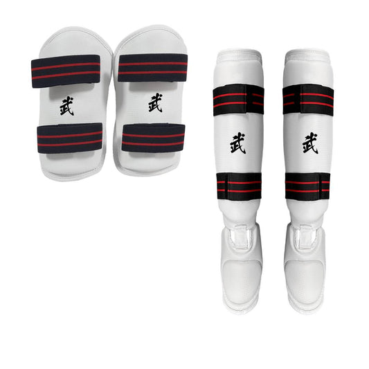 Vinyl Forearm and Shin Instep Protector Set