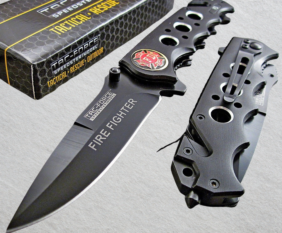 TF-611EMO-MC M4043-Brk Rescue Linerlock Emt A/O